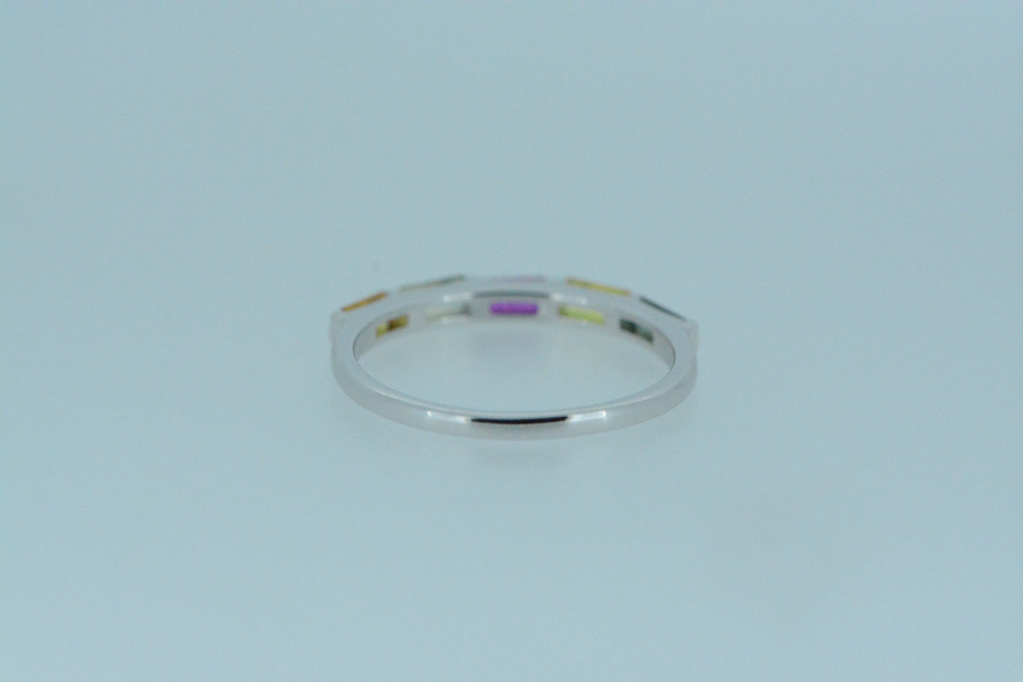 Multi Coloured Sapphire Ring