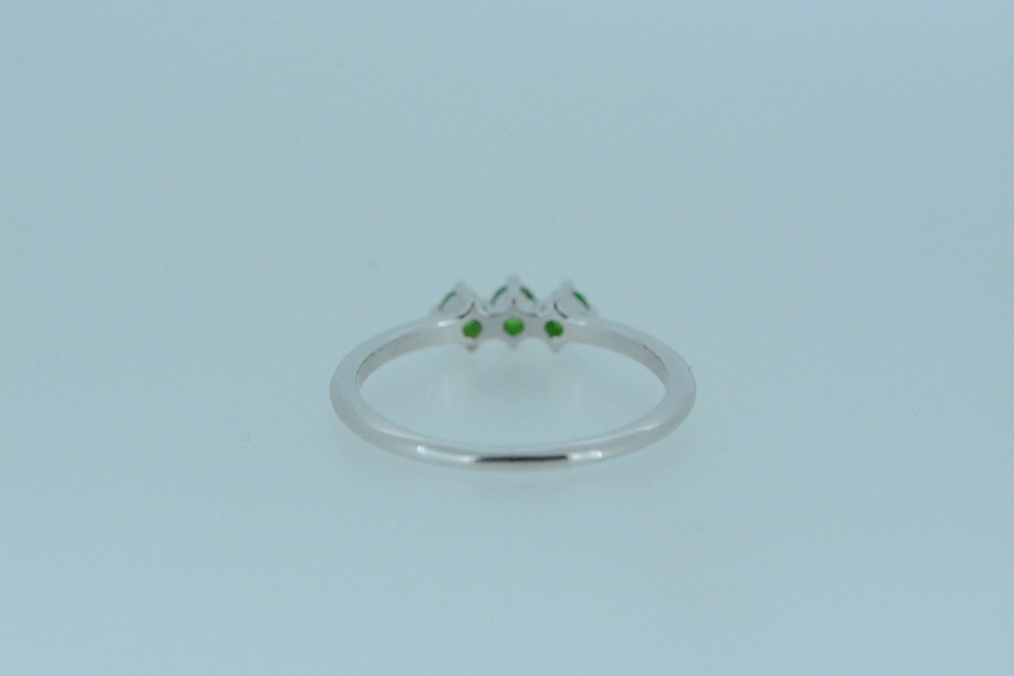 Tsavorite Trilogy Ring