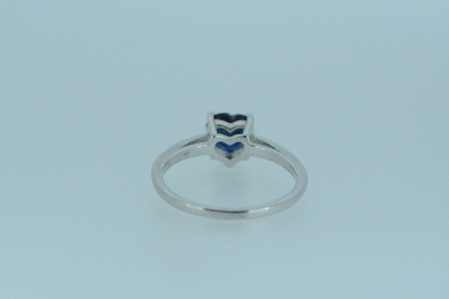 Sapphire Heart Shape Ring