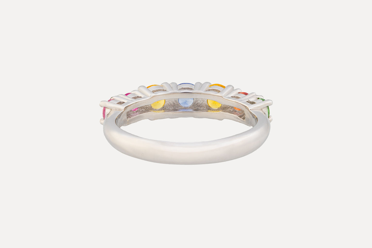 Multi Coloured Sapphire Ring