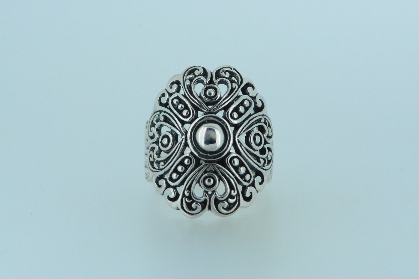 Chunky Swirly Design Ring