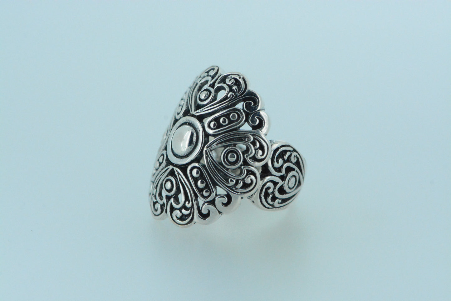 Chunky Swirly Design Ring