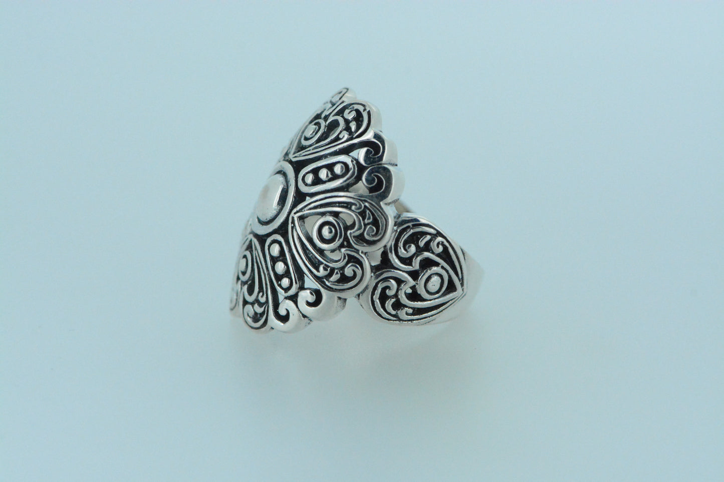 Chunky Swirly Design Ring