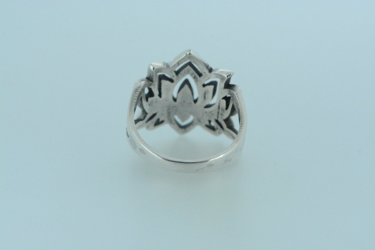 Chunky Lotus Flower Ring