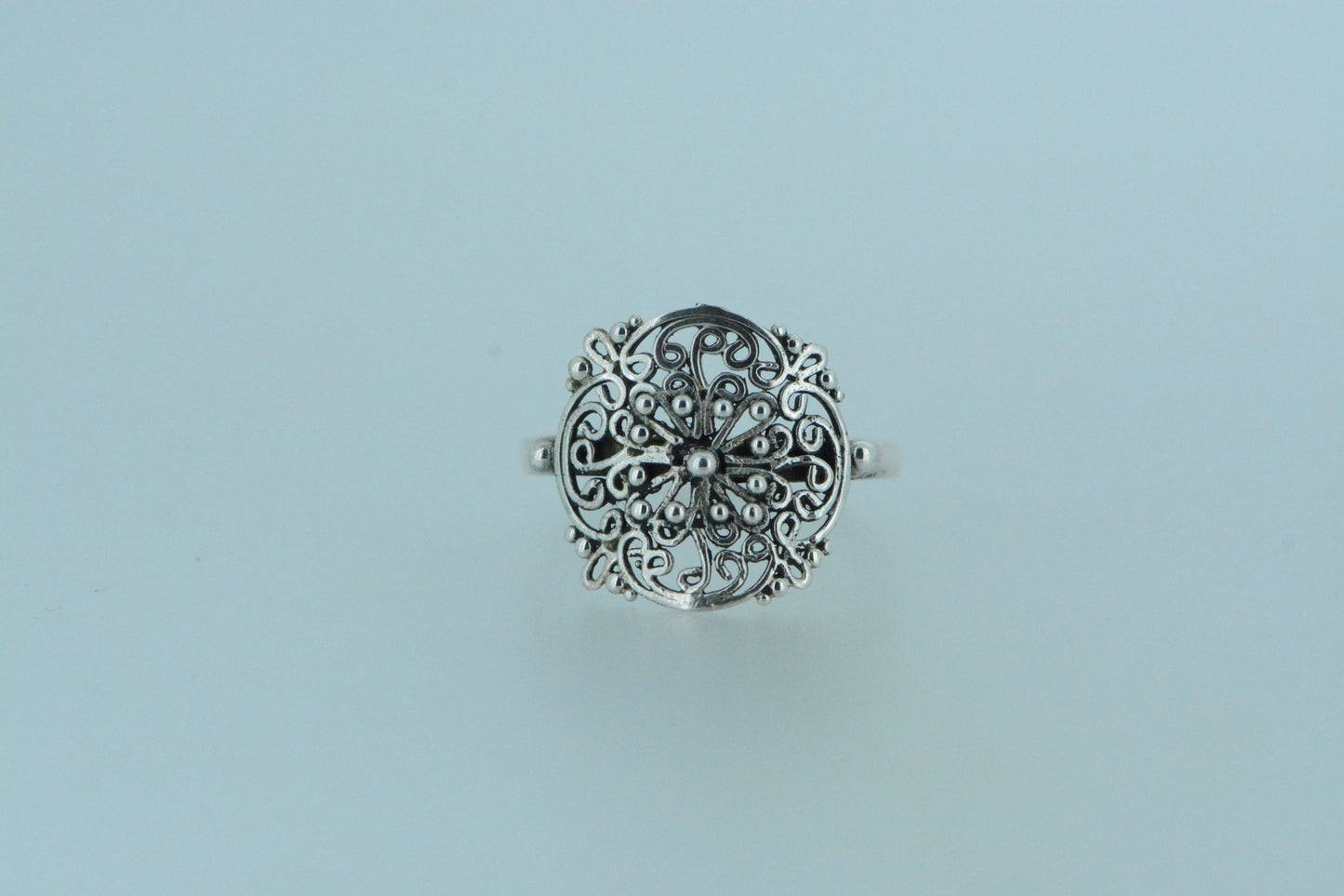 Swirls & Beads Ring