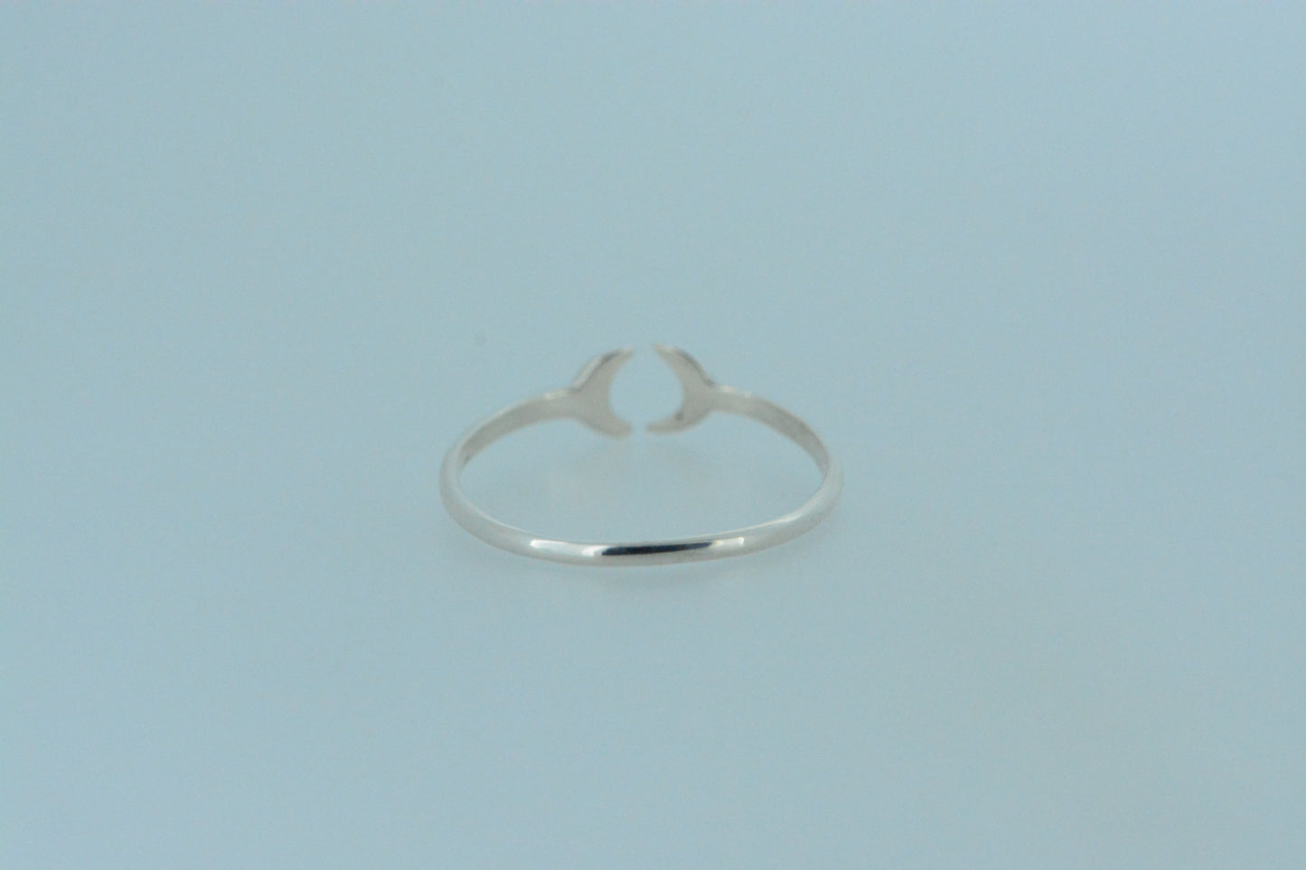 Twin Moons Open Ring