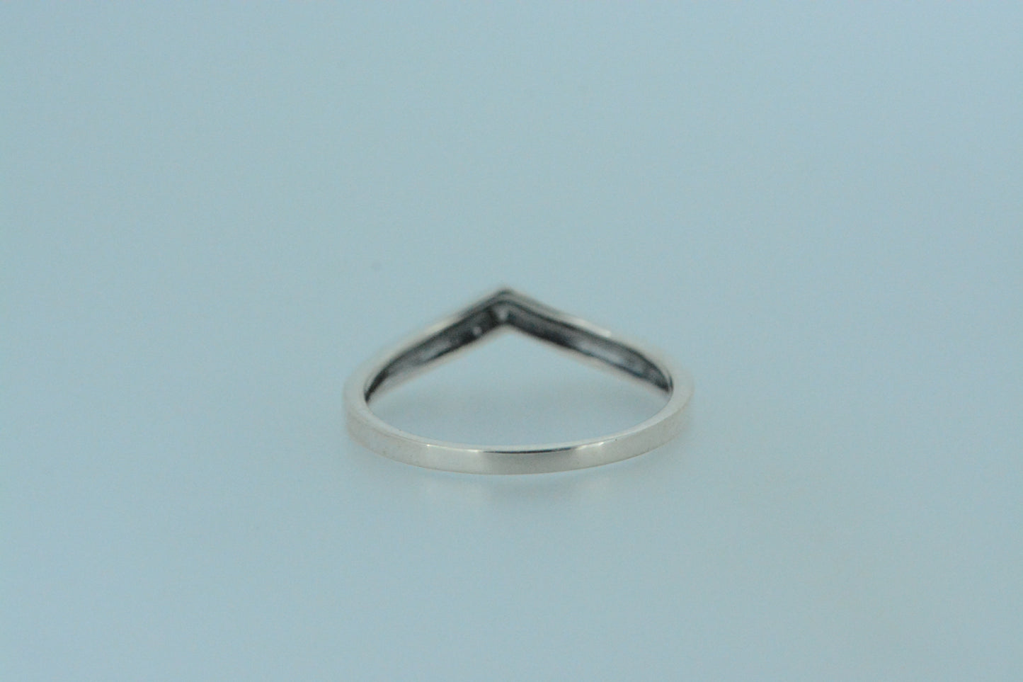 Wishbone Ring With Enclosed Mini Beads