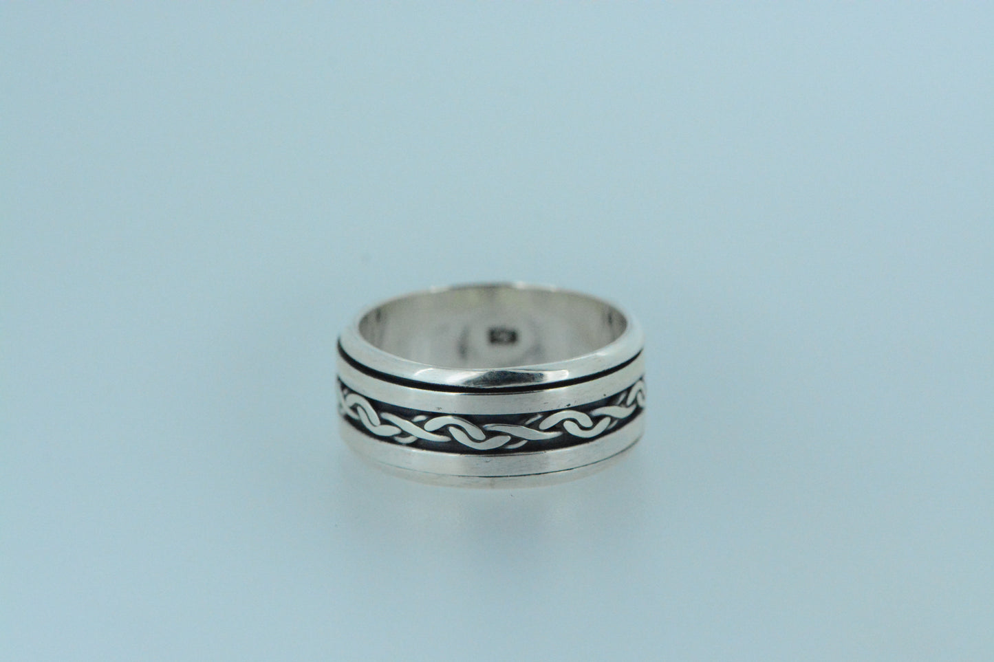 Mini Plaited Thread Spinning Ring