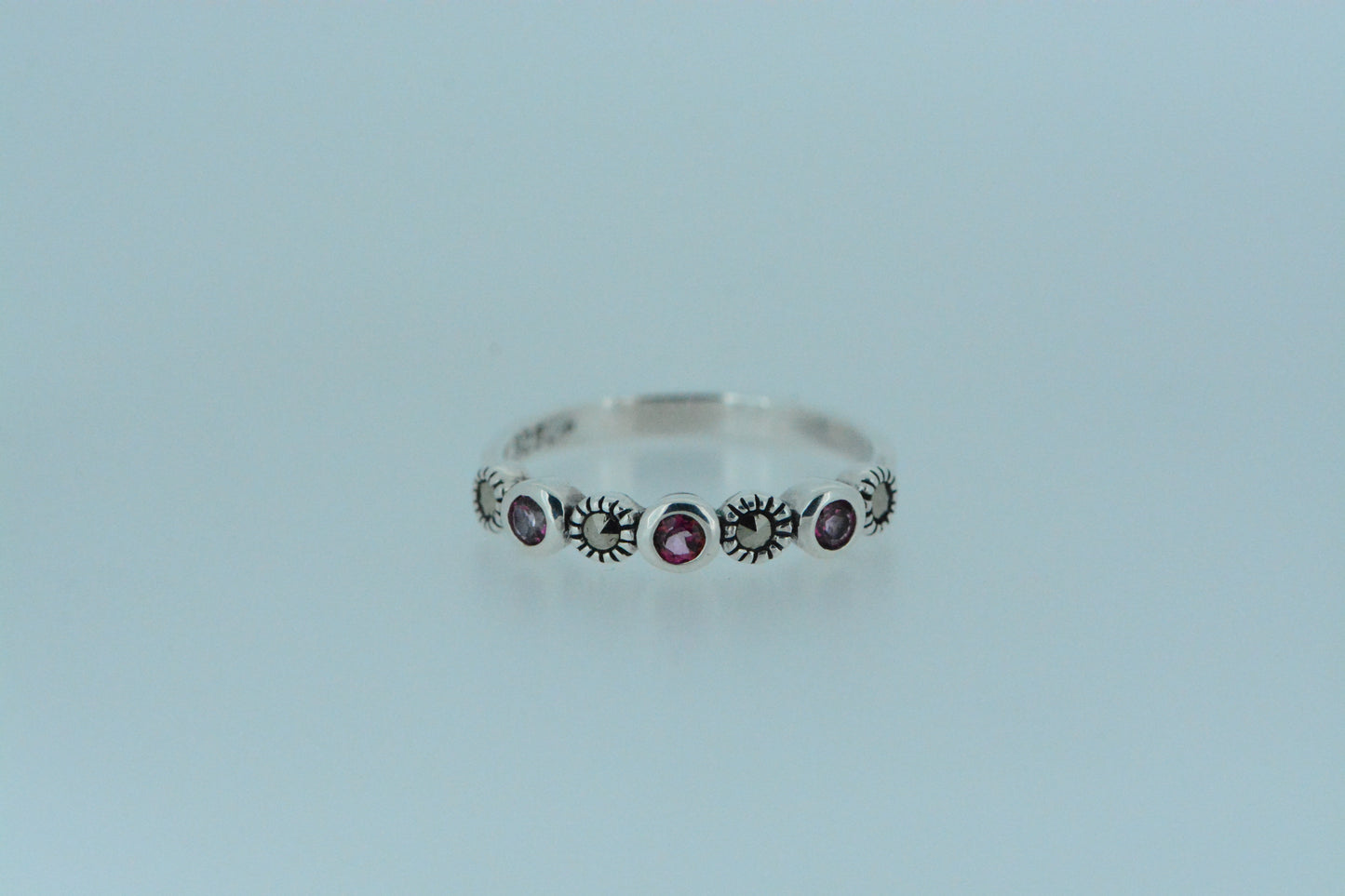 Pink Topaz Ring