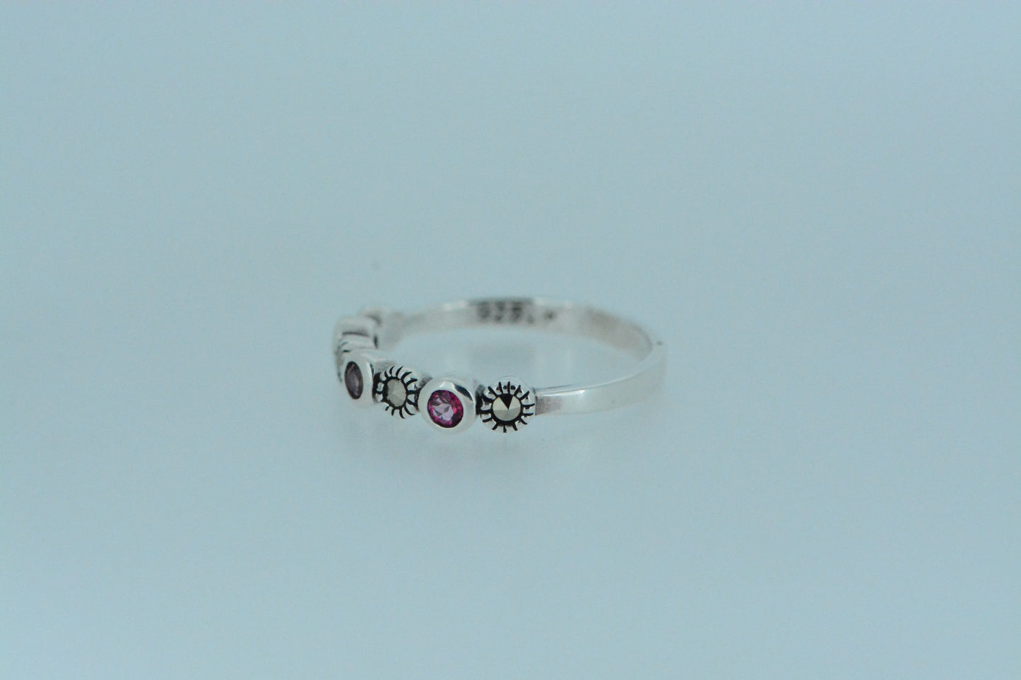 Pink Topaz Ring
