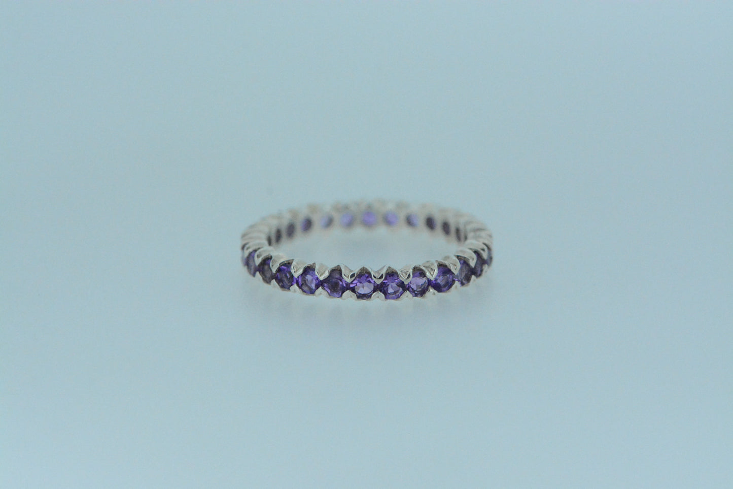 Amethyst Eternity Ring