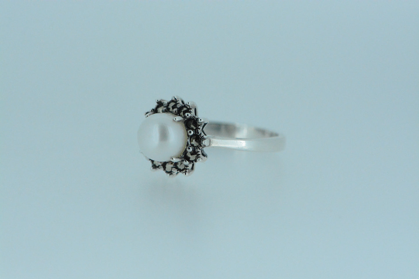 Pearl Silver Ring
