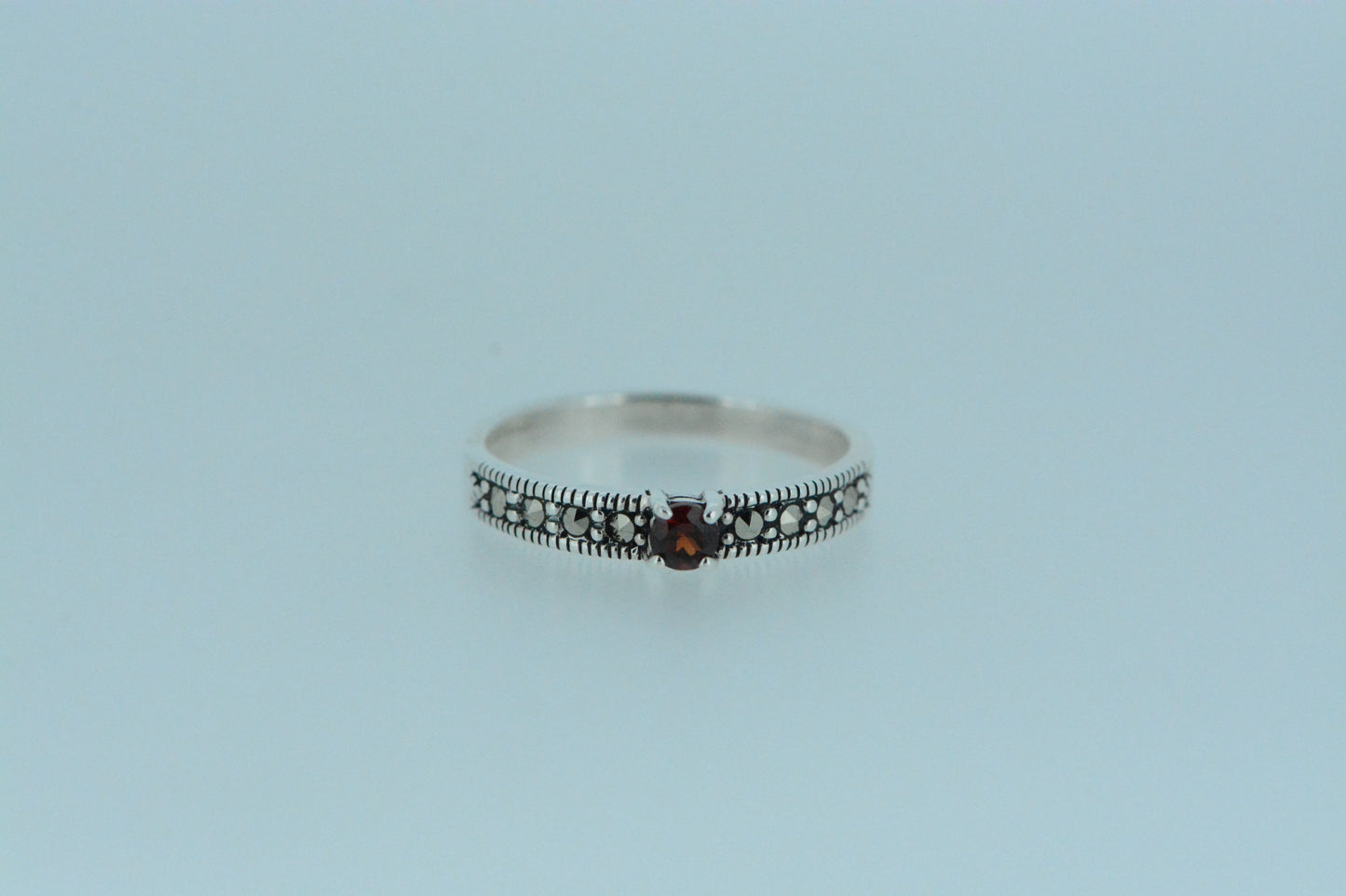 African Garnet Mini Ring
