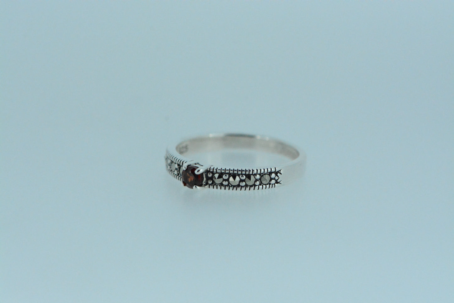 African Garnet Mini Ring