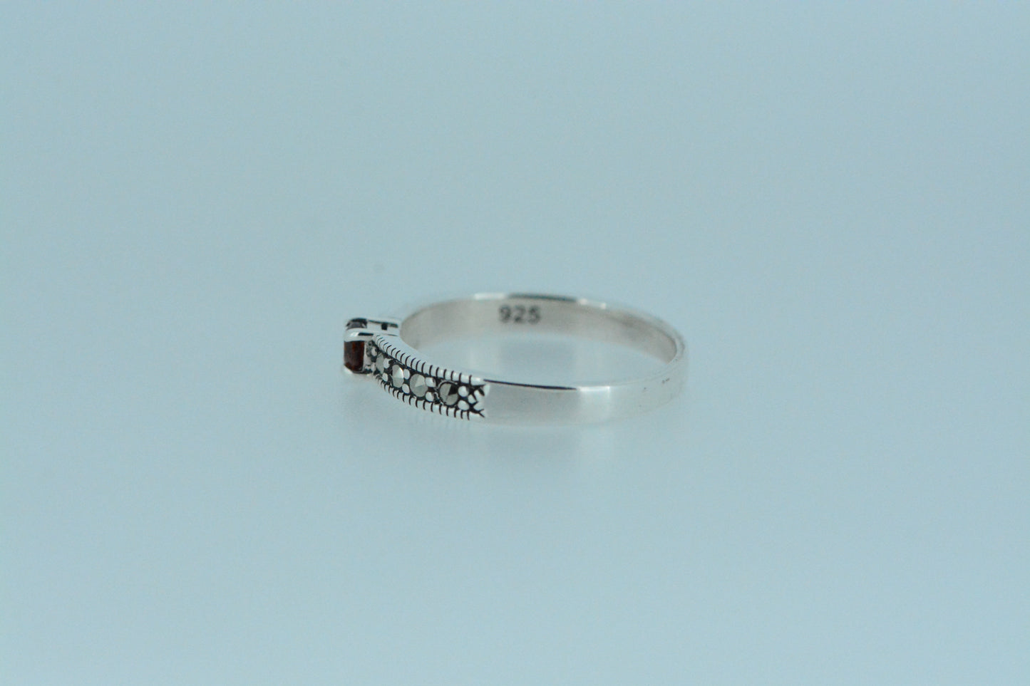 African Garnet Mini Ring