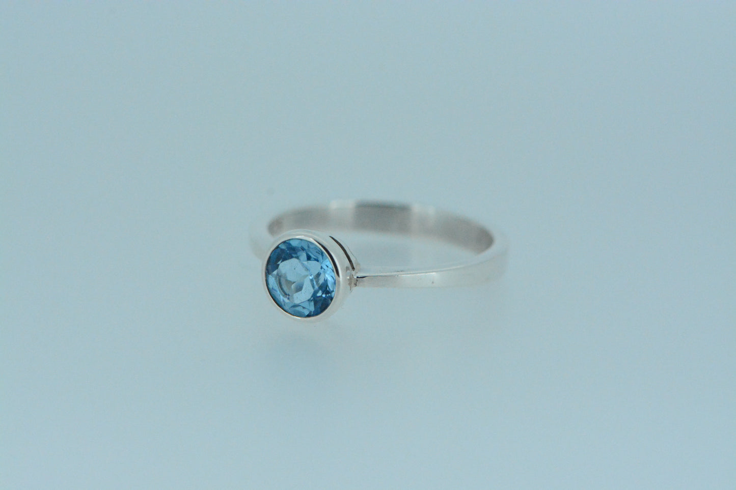 Blue Topaz Ring