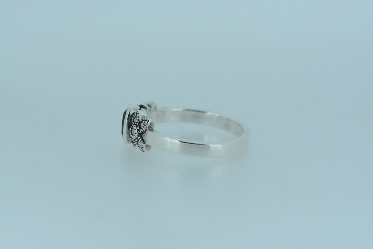 London Blue Topaz Silver Ring
