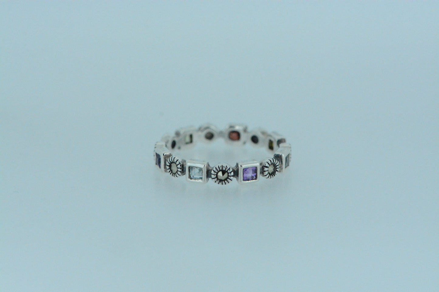 Mixed Gemstones Ring