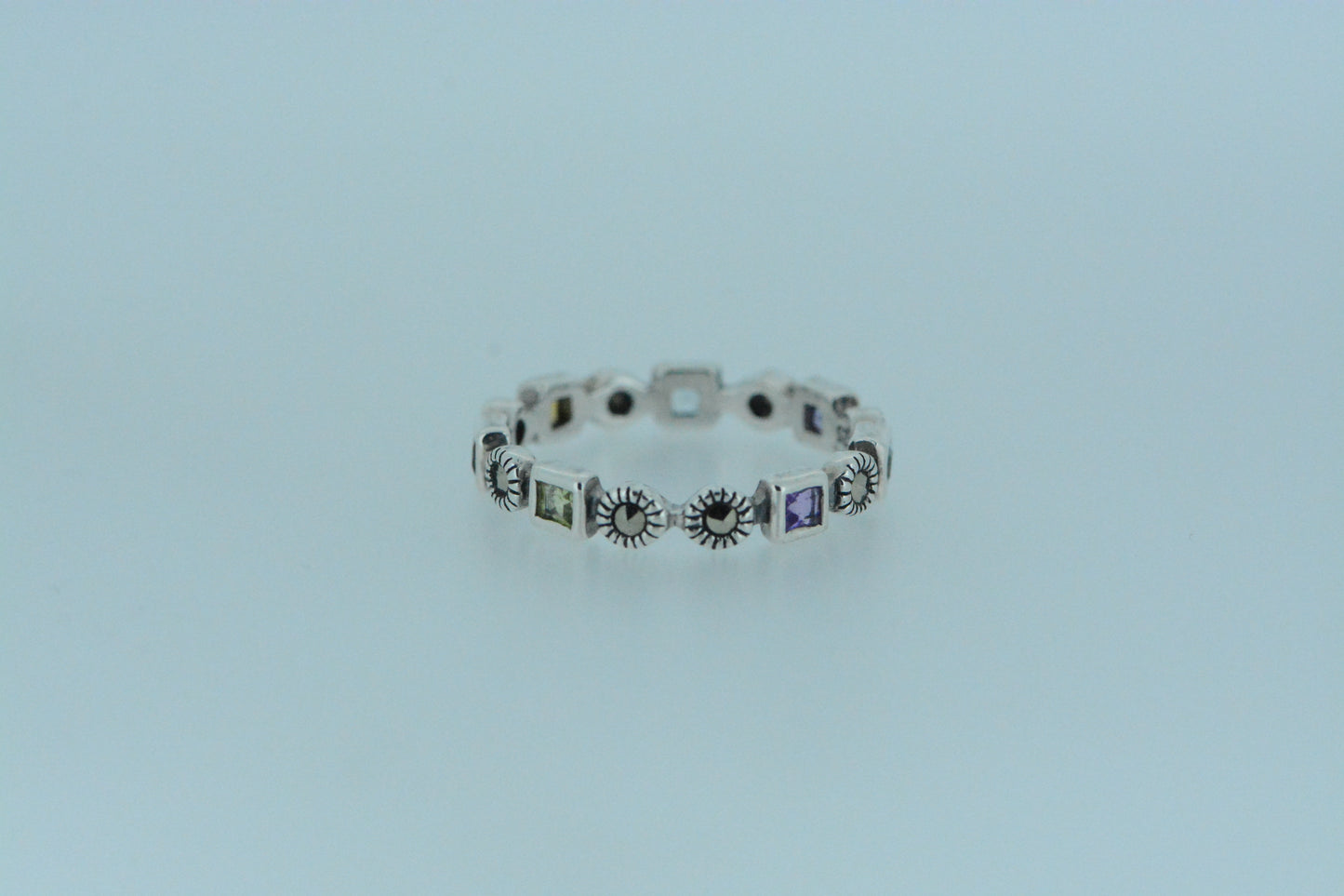 Mixed Gemstones Ring