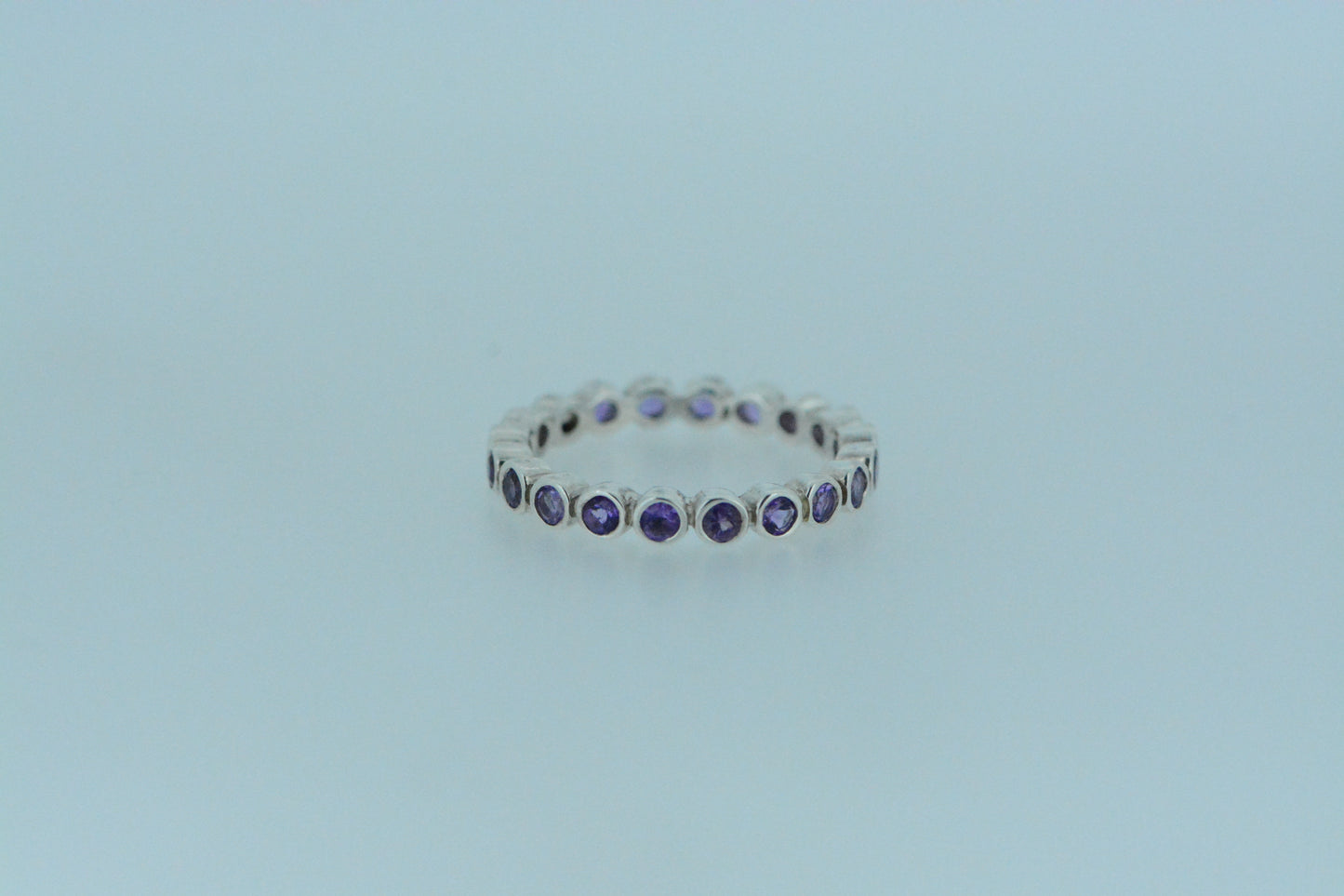 Amethyst Eternity Ring