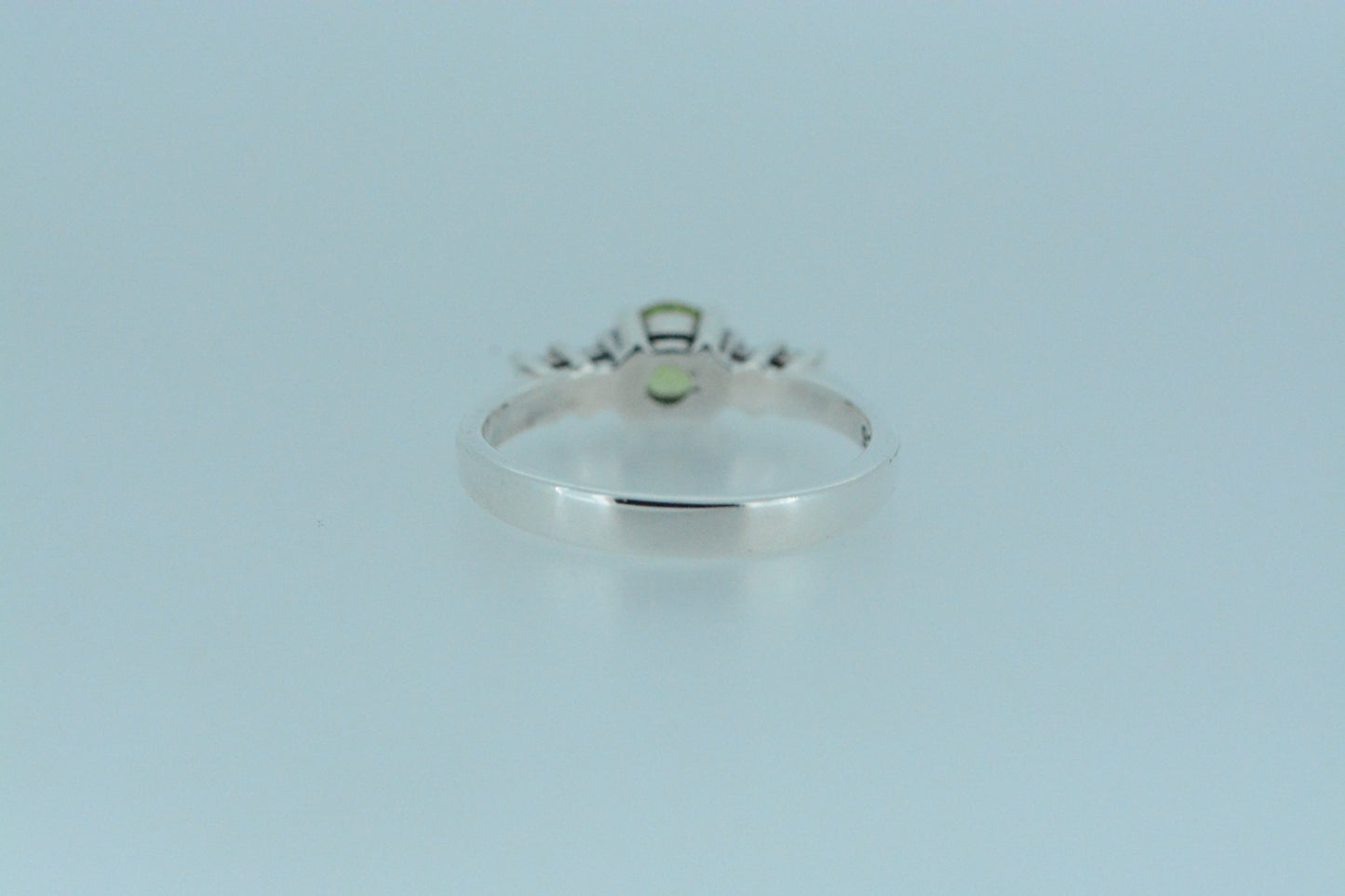 Peridot Solitaire Ring