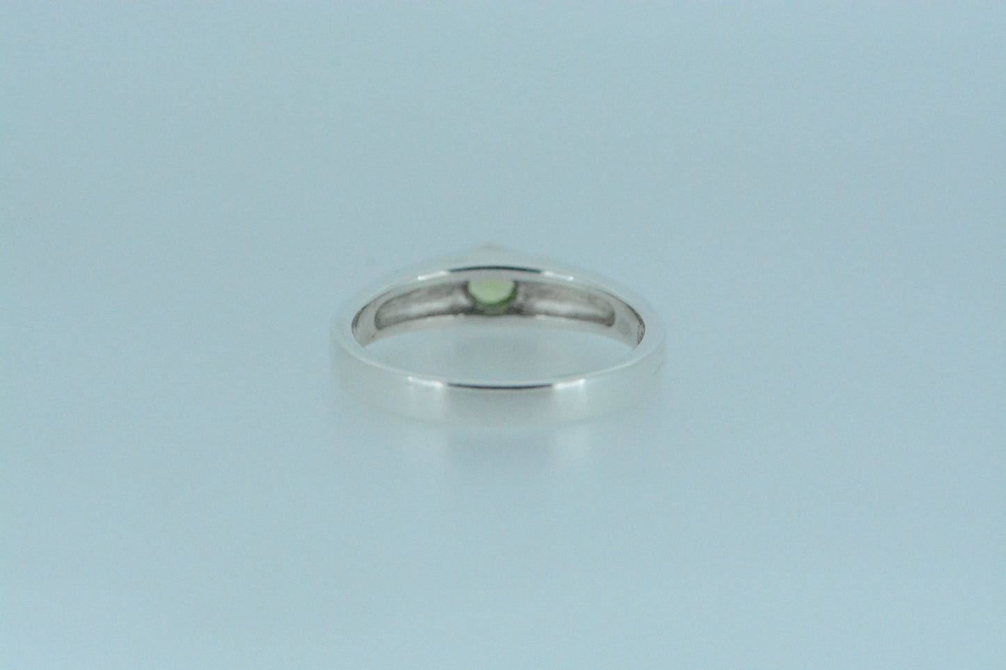 Peridot Solitaire Ring