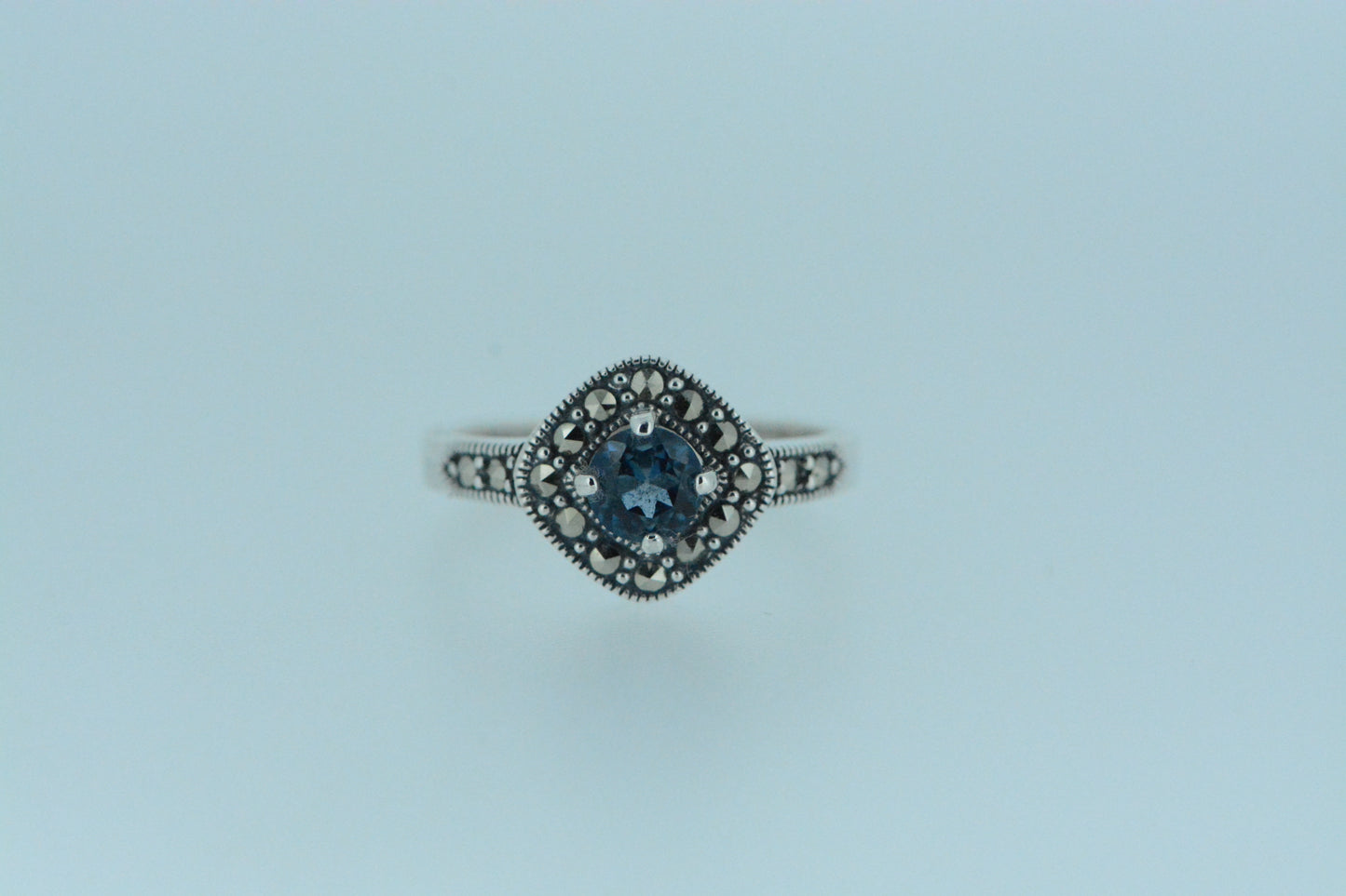 London Blue Topaz Ring