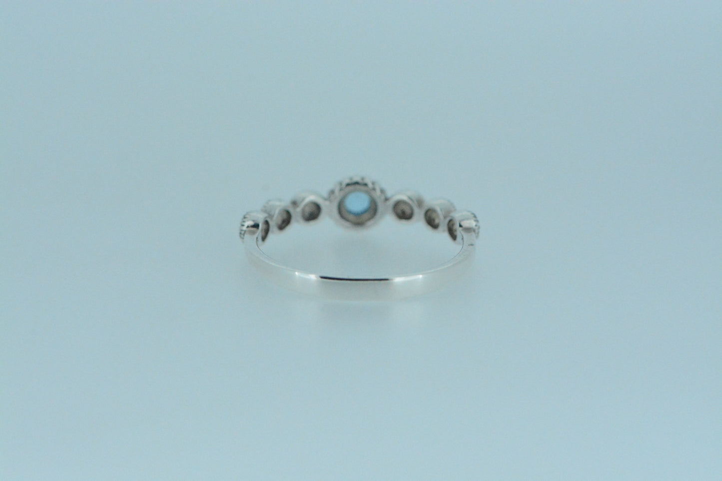 Mini Blue Topaz Ring