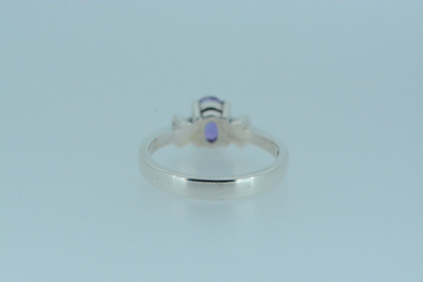 Amethyst Bow Ring