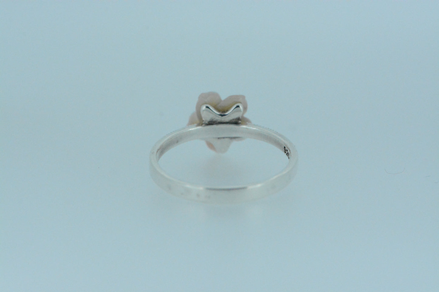 Pink Shell Flower Ring