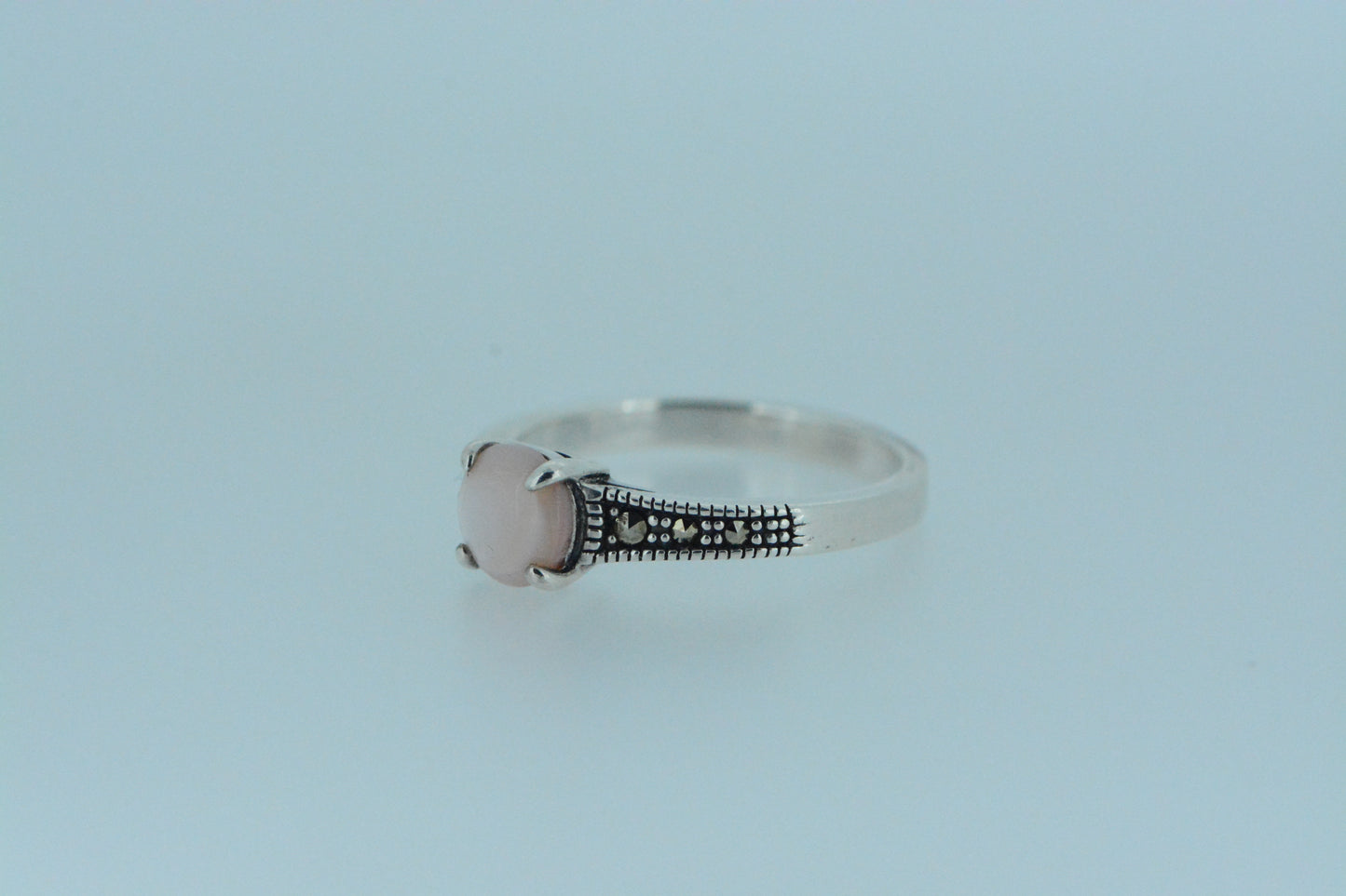 Pink Mother Of Pearl Ring