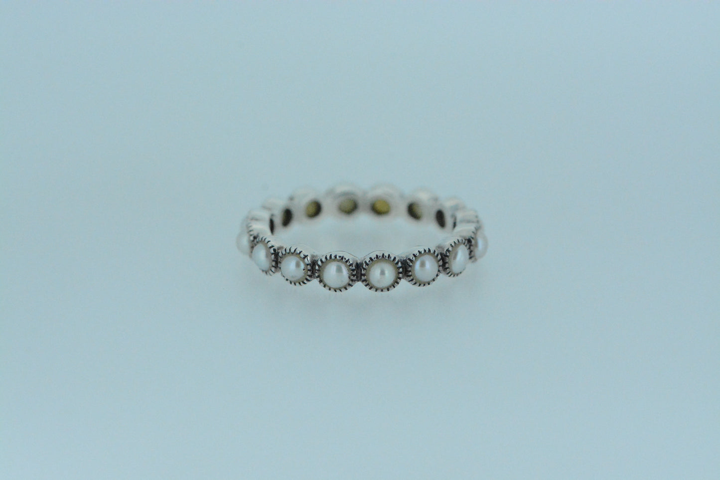 Pearl Eternity Ring