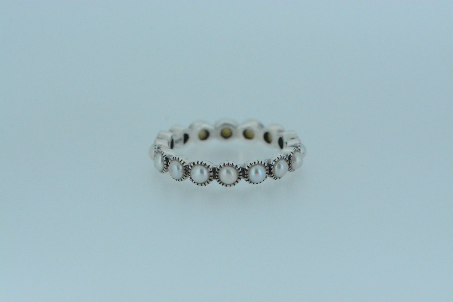 Pearl Eternity Ring
