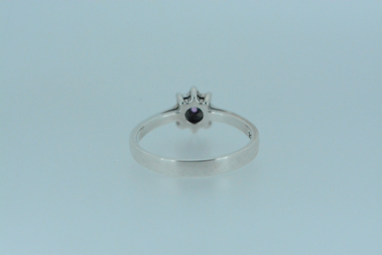 Pink Topaz Mini Flower Ring