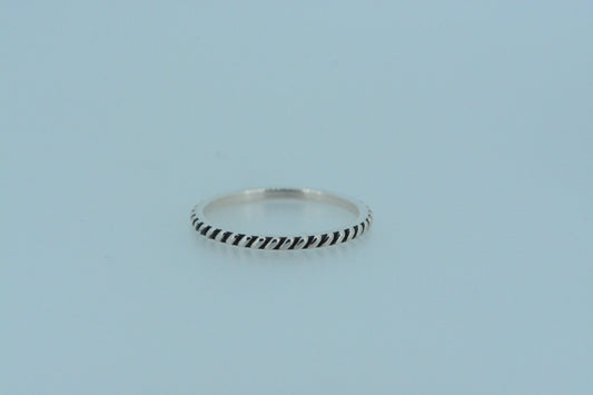 Patterned Stacking Ring