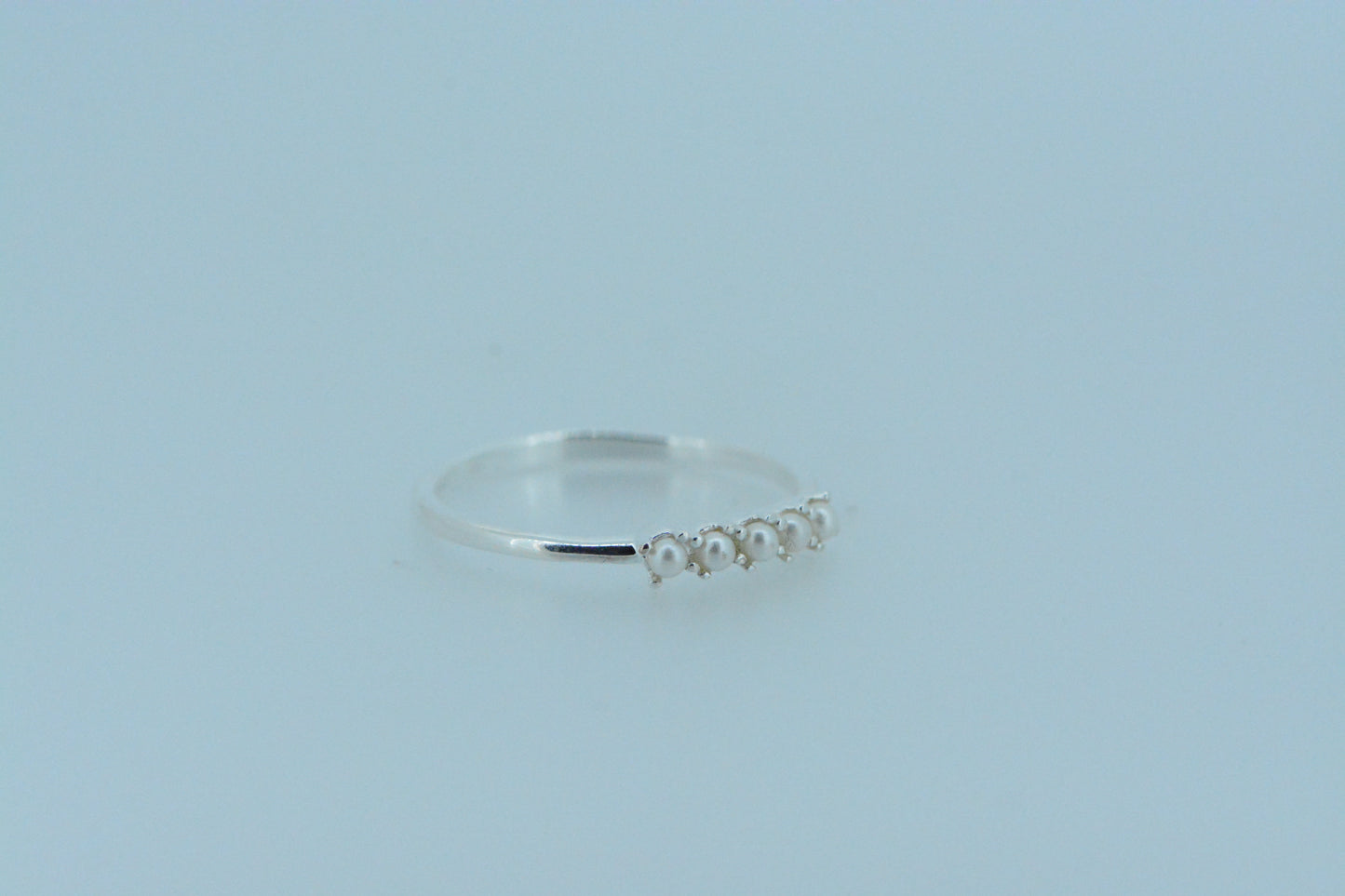 Multiple Mini Pearls Ring