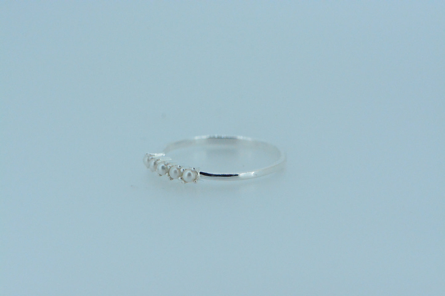 Multiple Mini Pearls Ring