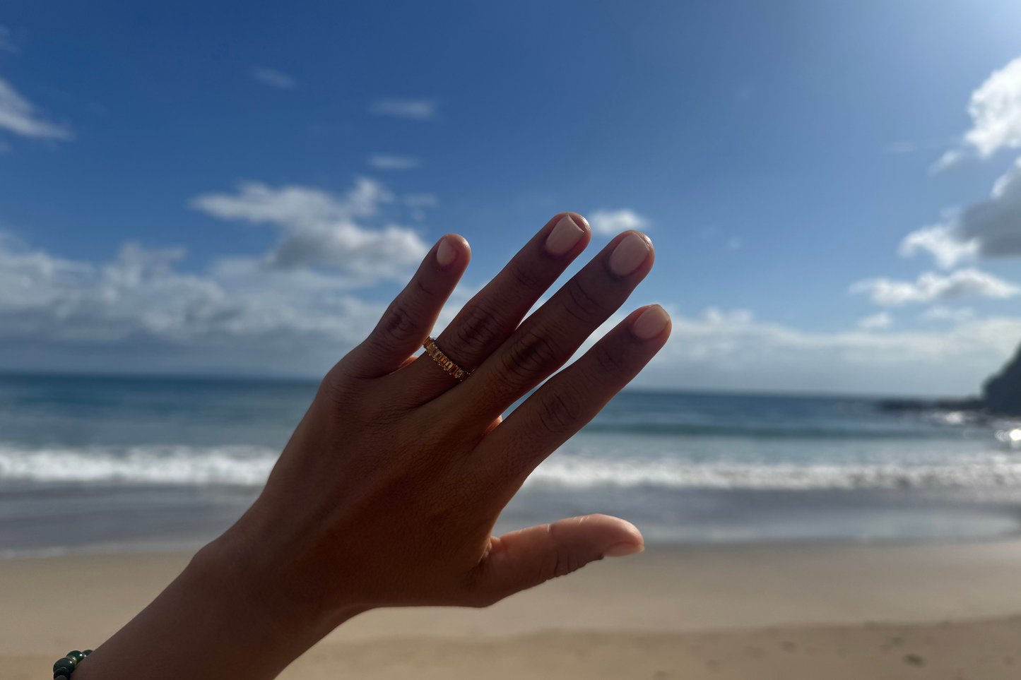 Orange & Yellow Sapphire Ring
