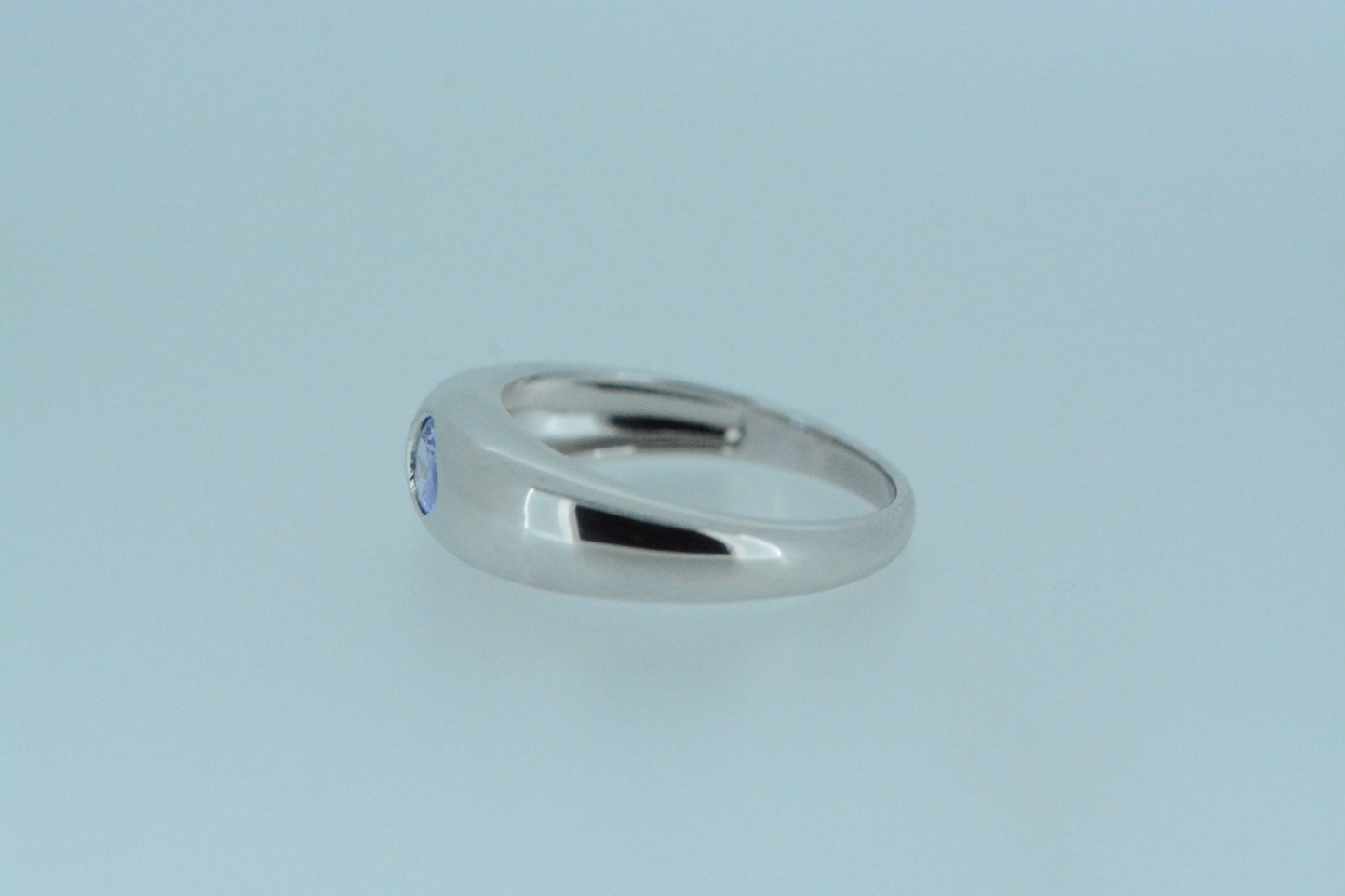 Tanzanite Teardrop Ring