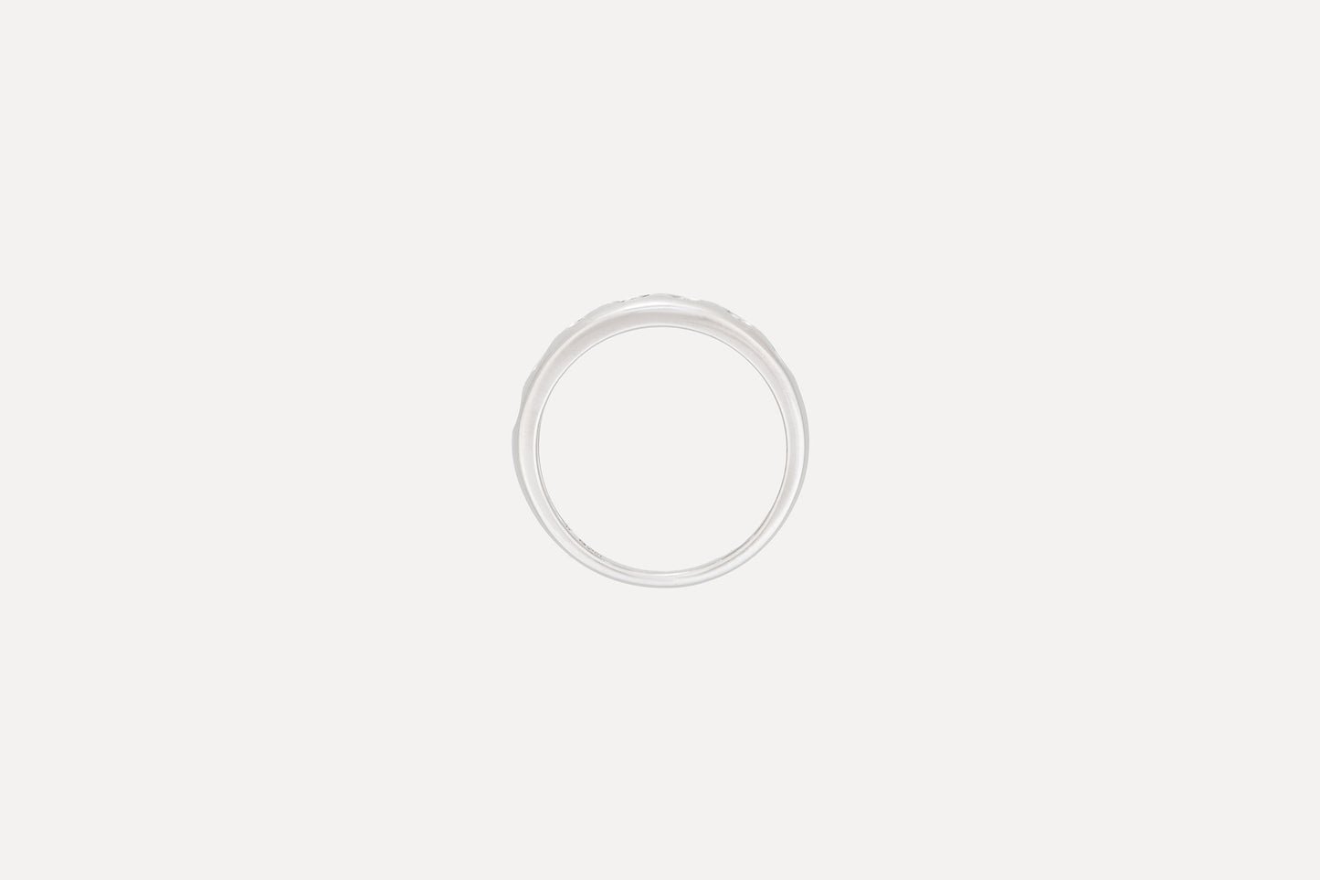 Burmese Ruby Half Eternity Ring