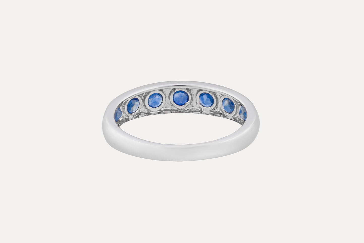 Blue Sapphire Eternity Ring