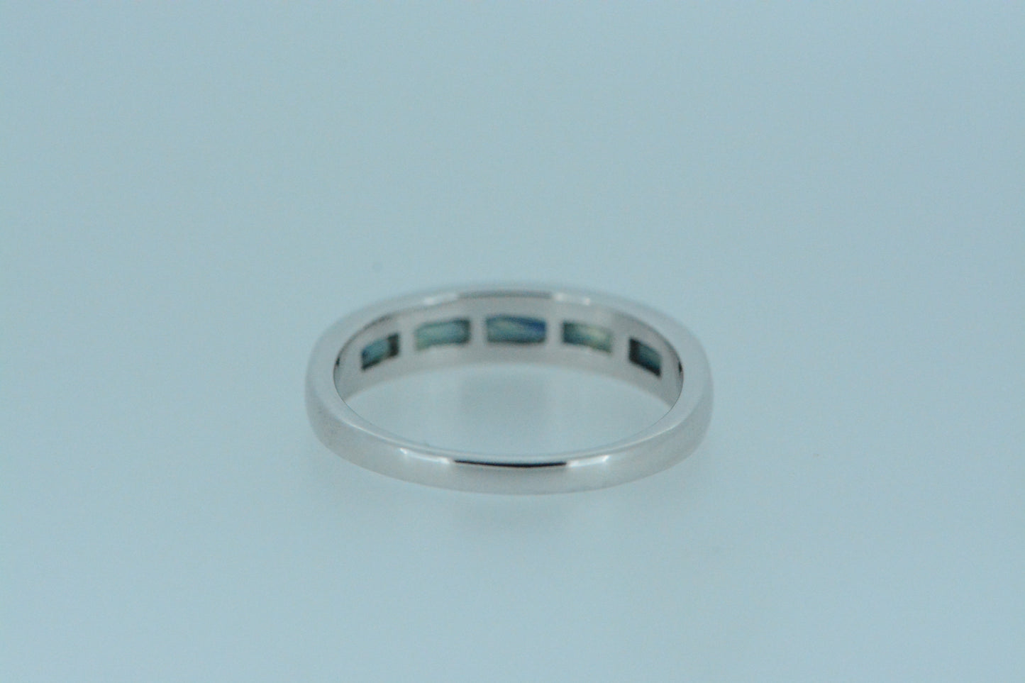 Blue Sapphire Silver Ring