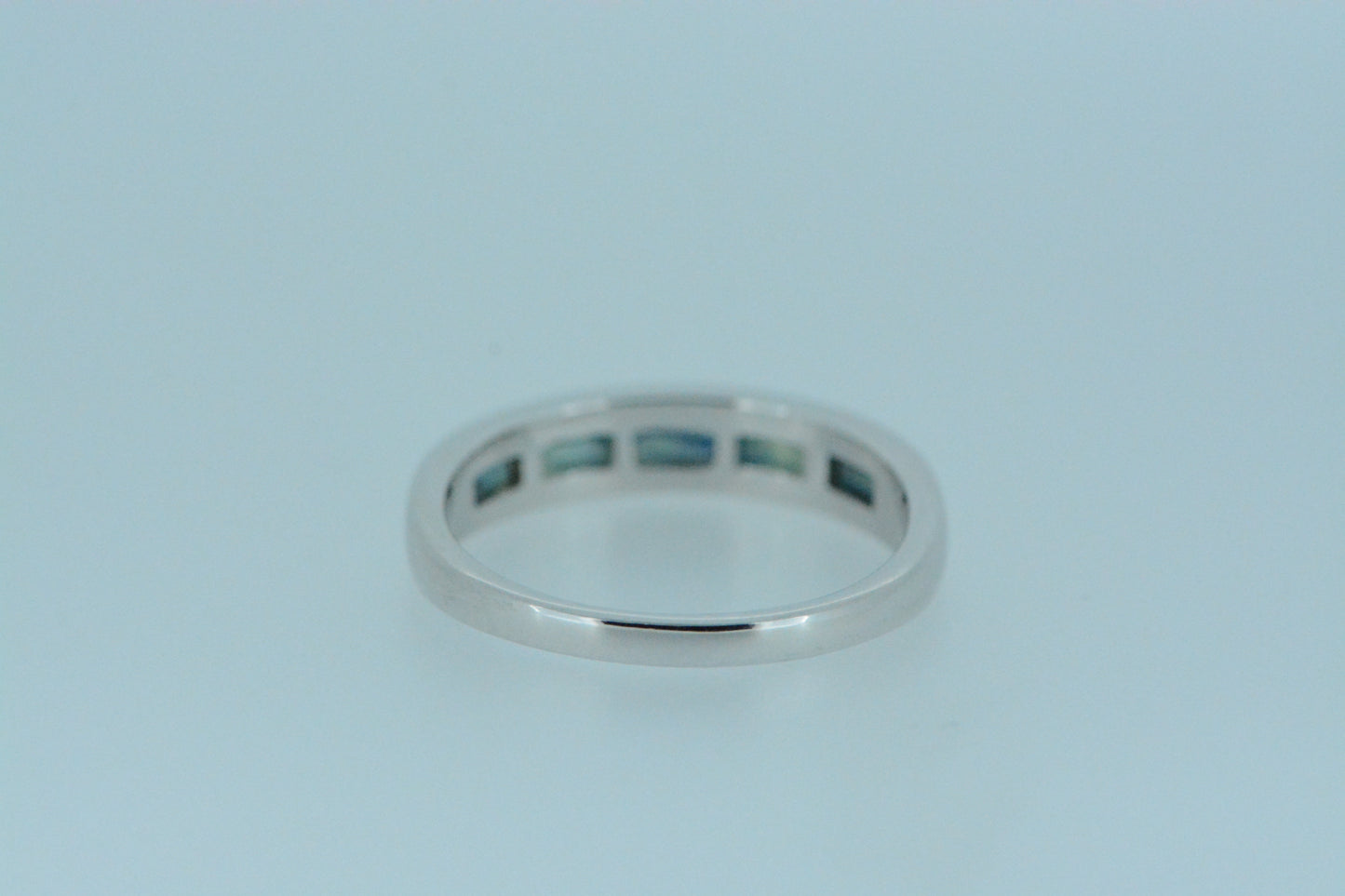 Blue Sapphire Silver Ring