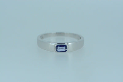 Tanzanite Sterling Silver Rings