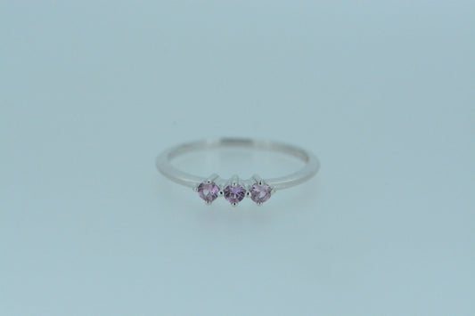 Pink Sapphire Ring