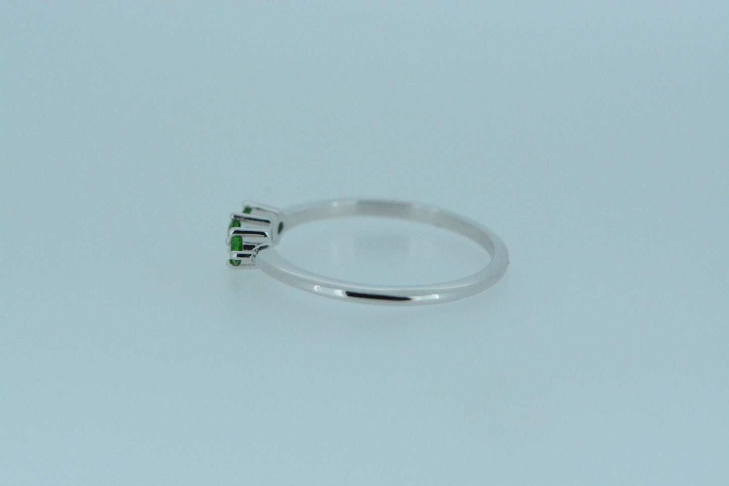 Tsavorite Trilogy Ring