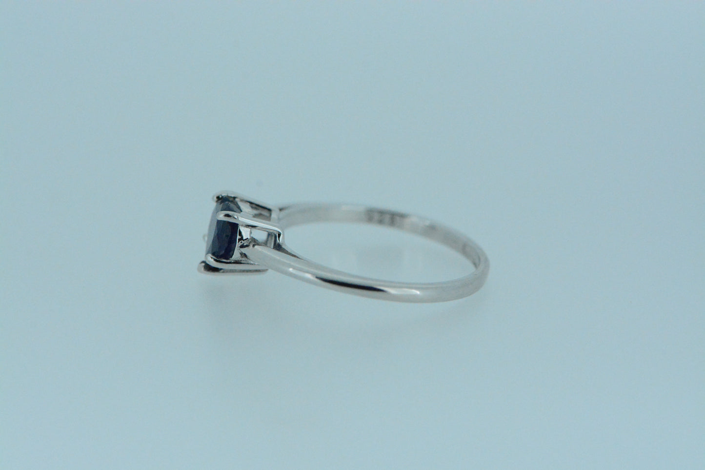 Sapphire Heart Shape Ring
