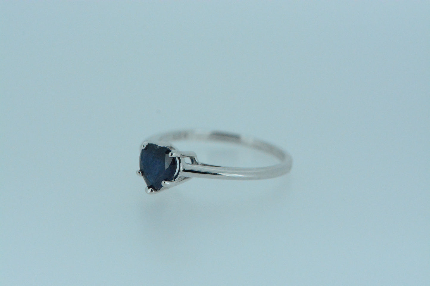 Sapphire Heart Shape Ring