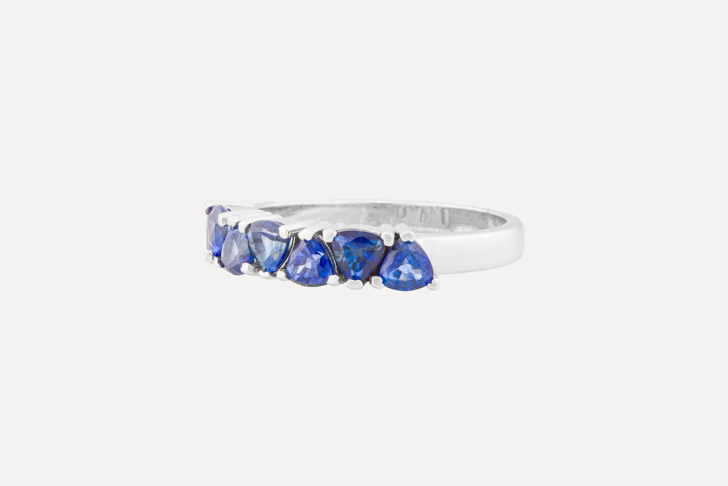 Sapphire Half Eternity Ring