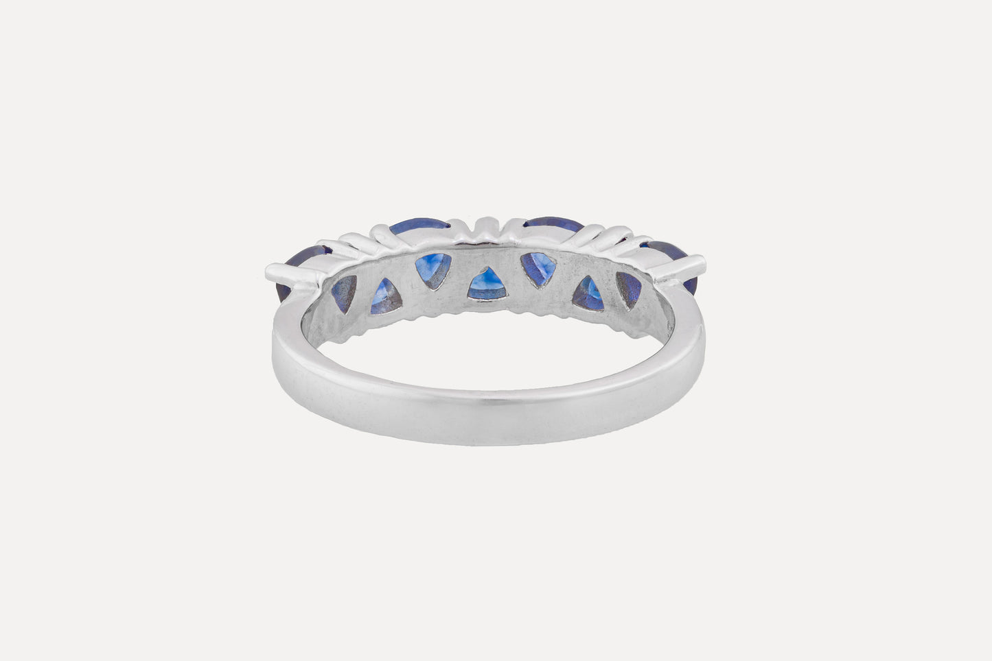 Sapphire Half Eternity Ring